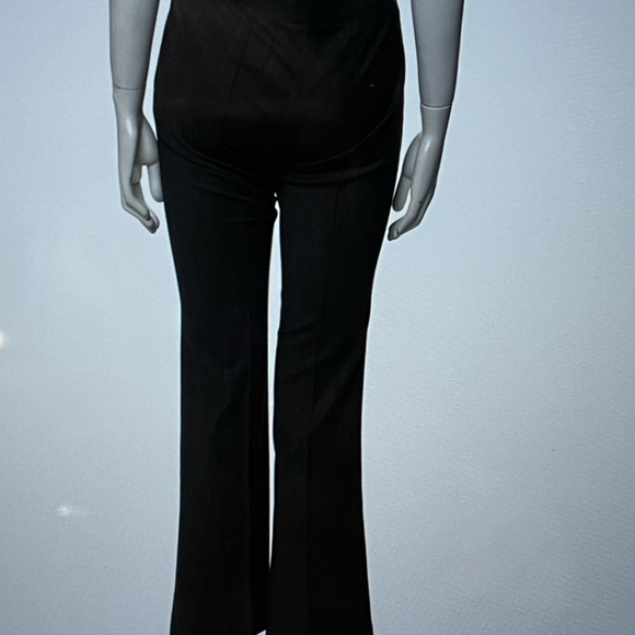 Etro Gray Ankle wool blend Cropped gray textured Pants 38 - Picture 5 of 7